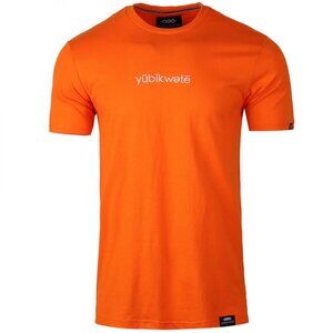 100% Cotton Men's Solid Color T-Shirt with Stylish Logo Simple Look Tee Size XL